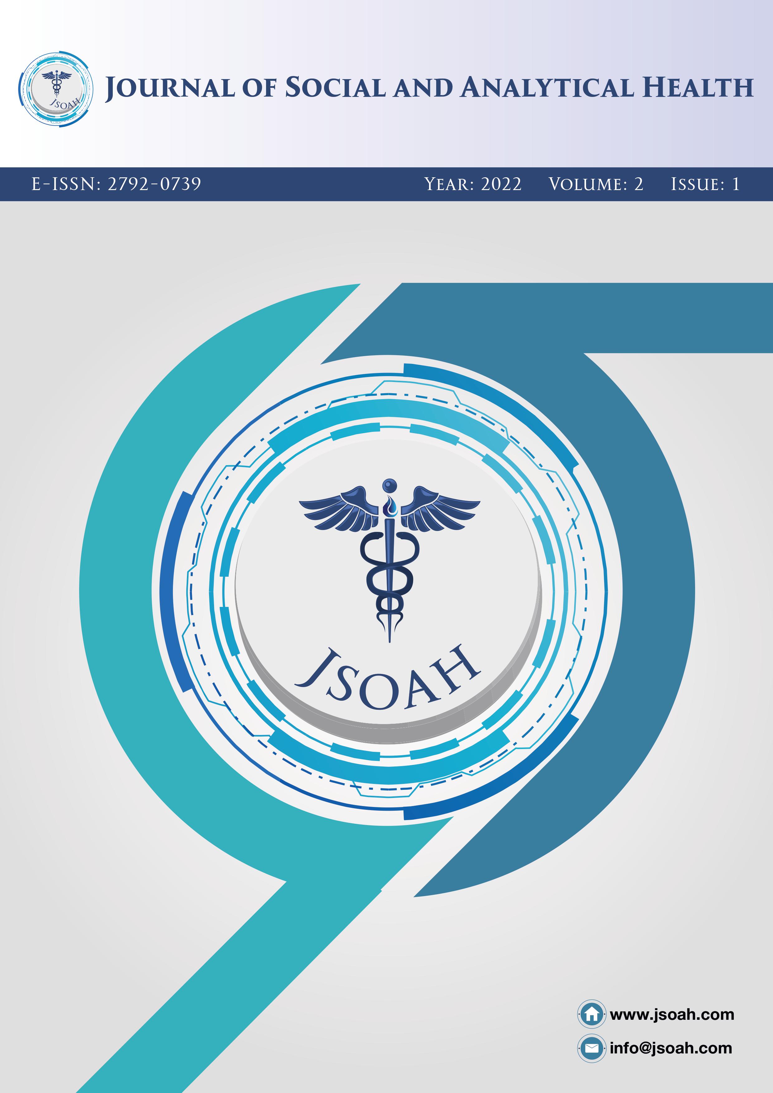 					Cilt 2 Sayı 1 (2022): JOURNAL OF SOCIAL AND ANALYTICAL HEALTH Gör
				