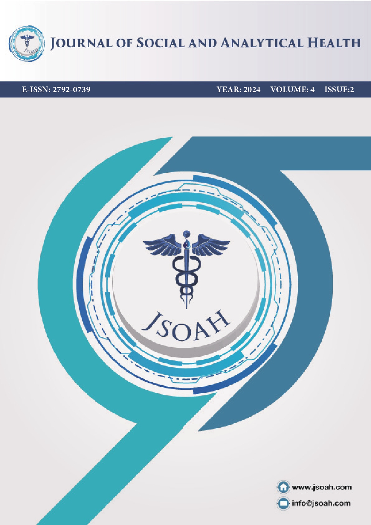 					Cilt 4 Sayı 2 (2024): JOURNAL OF SOCIAL AND ANALYTICAL HEALTH Gör
				